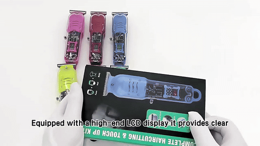 مجموعة ماكينة قص الشعر