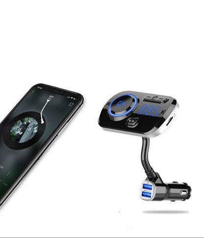 مشغل ام بي 3 للسيارة بتقنية البلوتوث Bc49Aq بلوتوث 5.0 موسيقى بدون فقدان للجودة إضاءة جو سيارة بتقنية البلوتوث ام بي 3