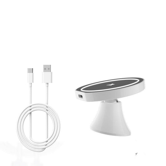 حامل هاتف للسيارة بشحن لاسلكي مغناطيسي 15 وات